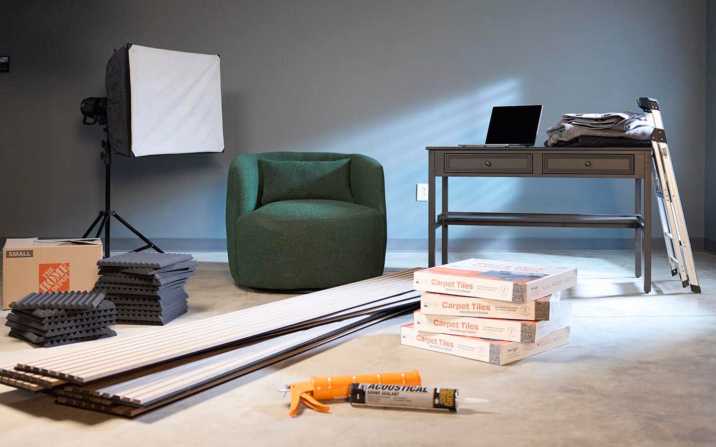 How to Build a Podcast Studio in Your Garage - The Home Depot